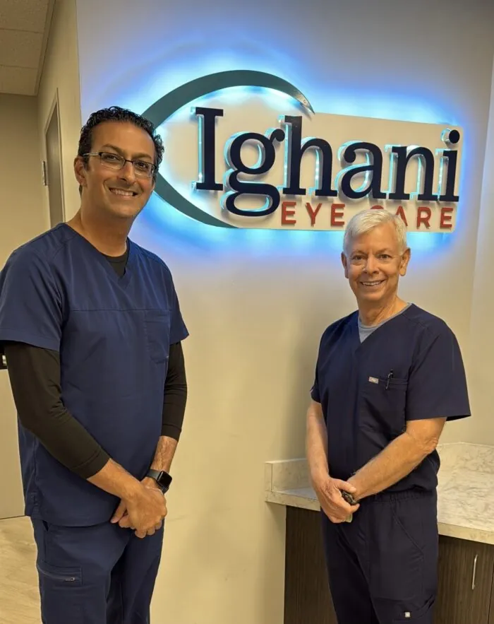 Dr Ighani and Dr. Ryne at Ighani Eye Care